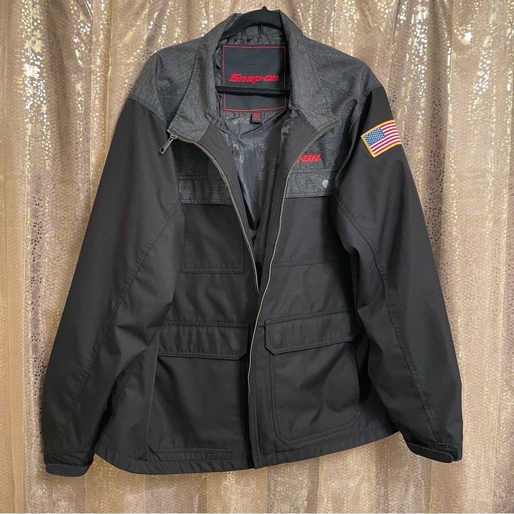 Snap-On Tools Official Licensed product black gray 100th Anniversary Jacket 2XL